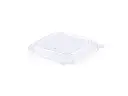 Square - PET Salad Bowl LID - 500ml (50's) - XJ
