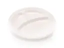 Plate: Sugarcane - Round 23cm - 3 Division