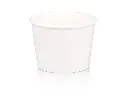 Noodle & Soup: 1000ml Paper Tub - (LDPE)