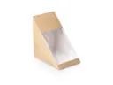 Sandwich: Paper Box with PET Window, inner White (500's)