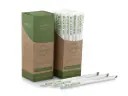 BioStraw™: 10mm - Wrapped PLA - Dispenser Box (50's) - AJ