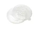 Vintage Ice Cream LID: Plastic FLAT - 6oz & 8oz (180ml & 250ml) 