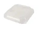 Punch Bowl - Square PET Lid - (140mm) (50's) - 500ml 